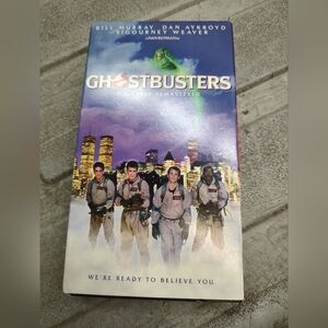 Ghostbusters Digitally Remastered VHS Tape